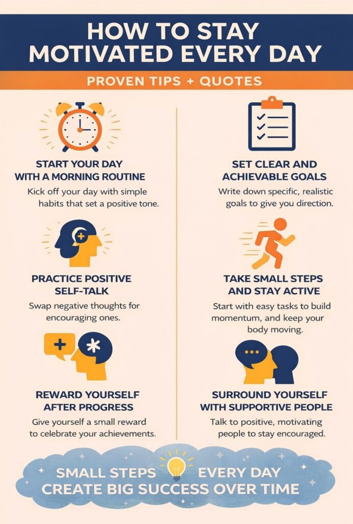 How to Stay Motivated Every Day How to Stay Motivated Every Day